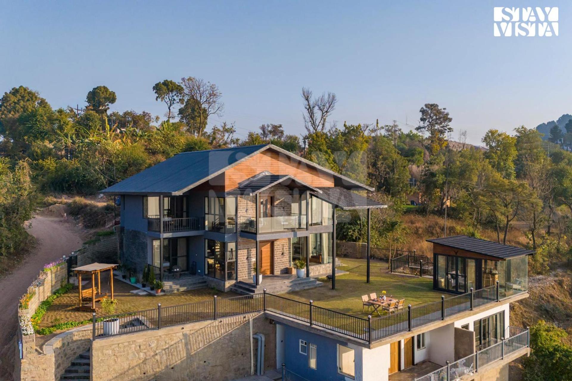 Stayvista At Savara With Gazebo, Bbq, Bonfire Kasauli Bagian luar foto